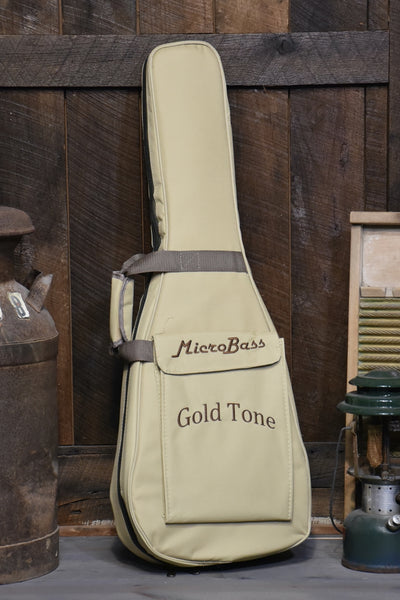 Gold Tone M-Bass 23 Inch Scale Acoustic Electric Micro Bass With  Case