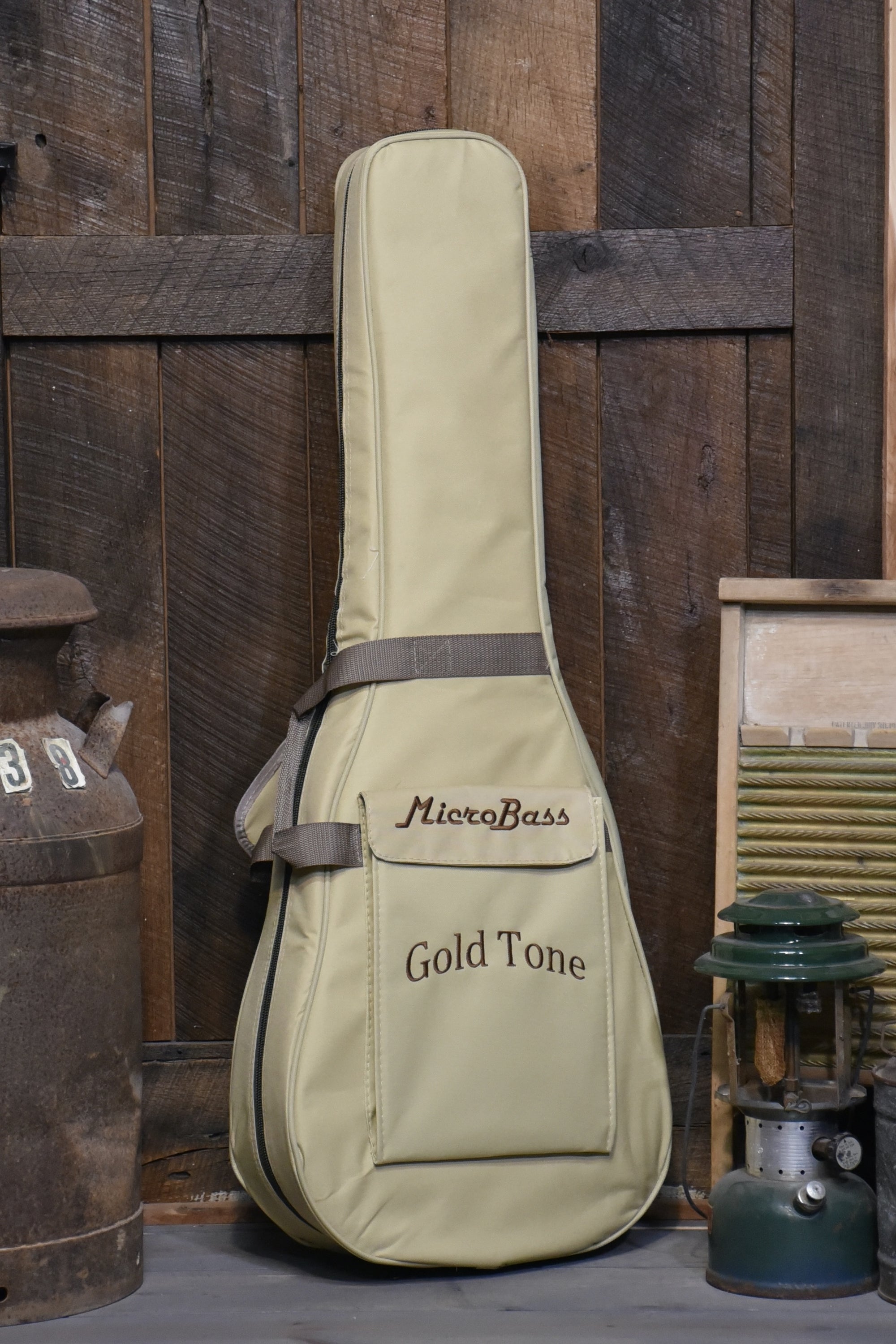 Gold Tone M-Bass 25 Inch Scale Acoustic Electric Micro Bass With Case