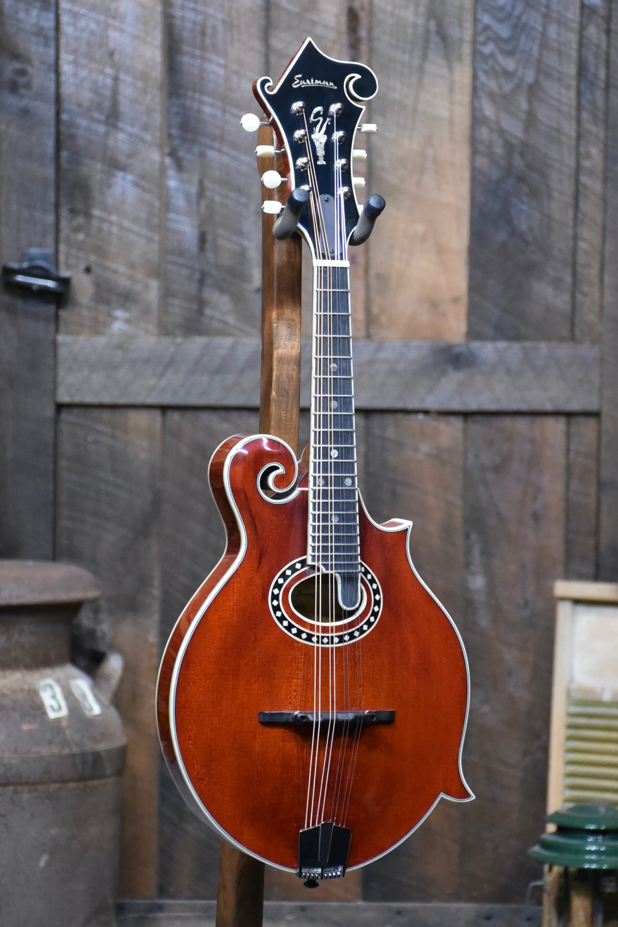 Eastman MD814 Oval Hole Mandolin With Case