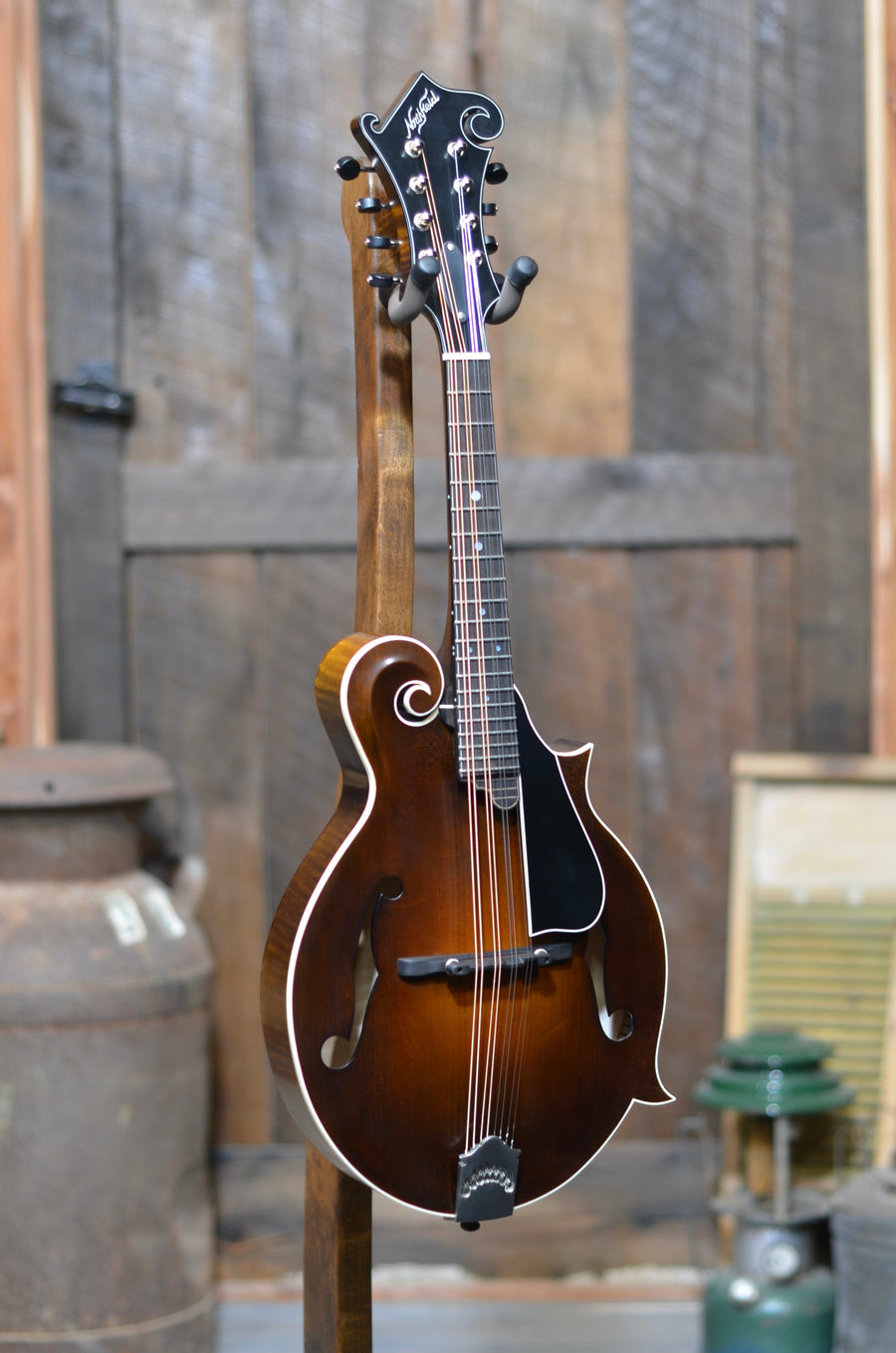 Northfield F5S F-Style Wide-Nut Mandolin With Case - Brown