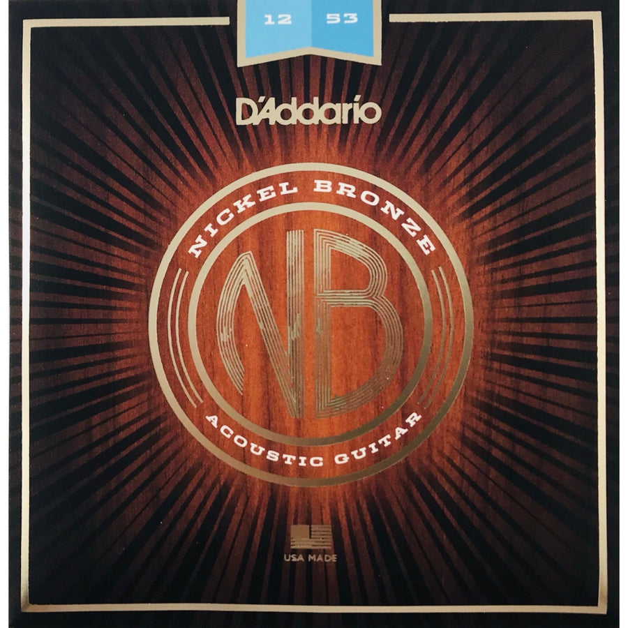 D'Addario Nickel Bronze Guitar Strings