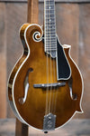 Bundle Deal - Northfield Artist Series Premium F-Style One Piece Back Mandolin With Case - Brown