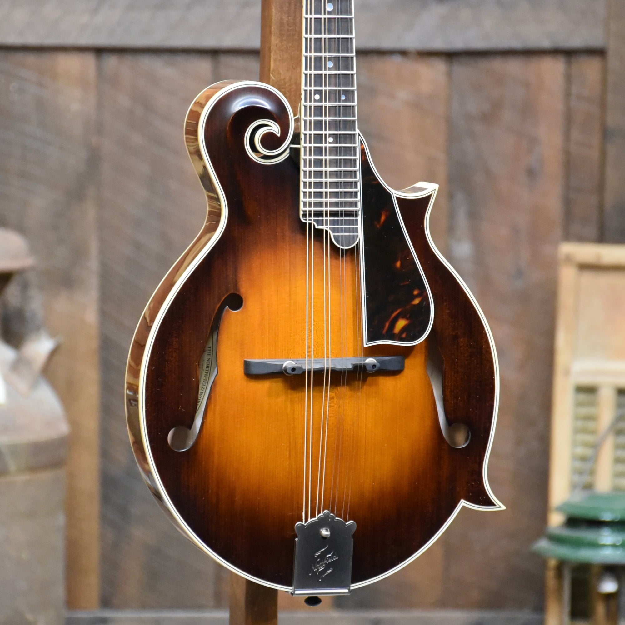 Northfield Big Mon Wide Nut “Limited” Series Adirondack Spruce Top F-Style Mandolin With Case