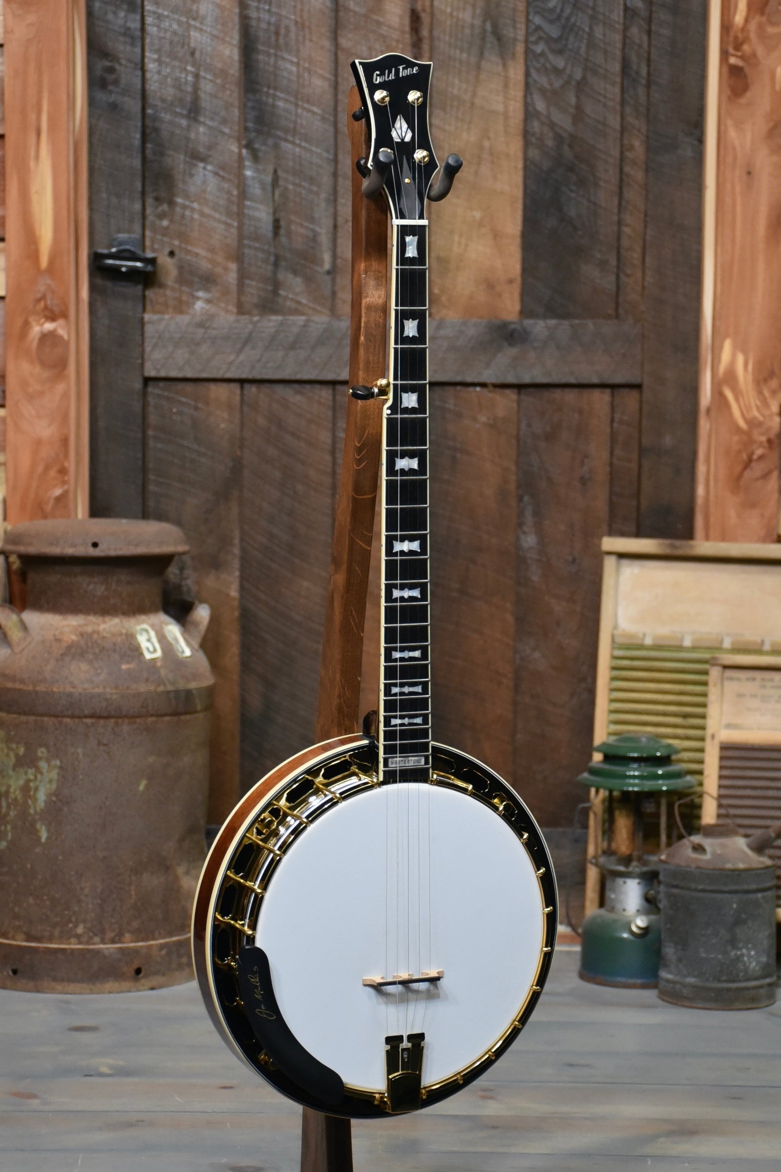 Gold Tone Mastertone™ OB-2JM Joe Mullins Bowtie Banjo with Case