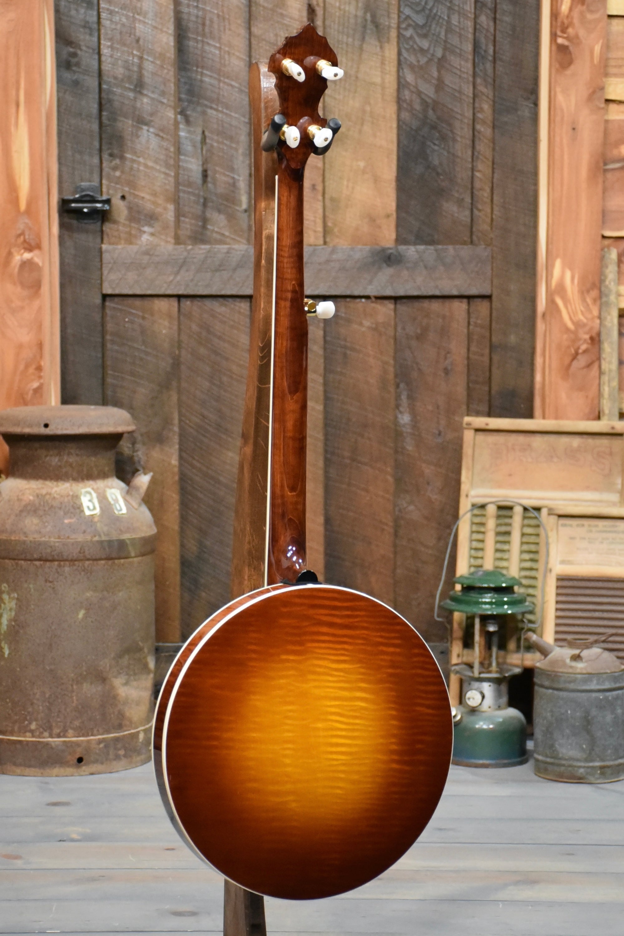 Gold Tone Mastertone™ OB-Grandee: Orange Blossom Grandee Resonator Banjo with Flying Eagle Inlay and With Case