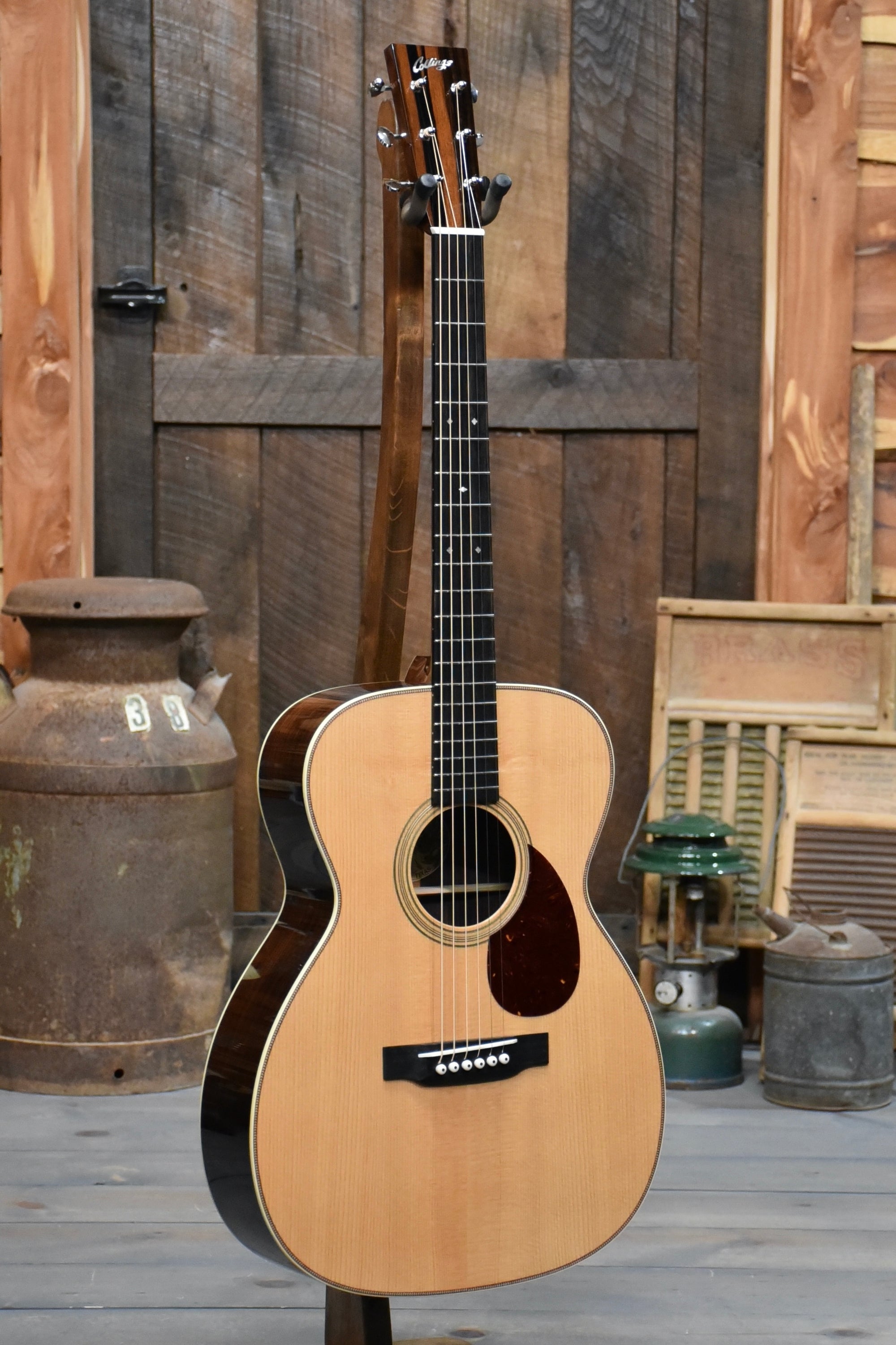 Collings OM2H TS Old Growth Sitka Acoustic Guitar With Case (Serial #36163)