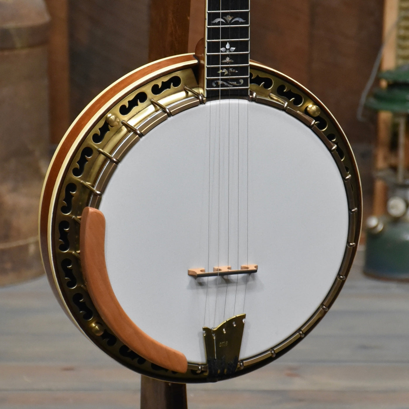 Ome Golden Hill Primrose 5-String Resonator Banjo With Case