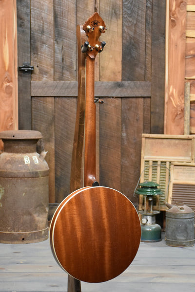 Bundle Deal - Ome Golden Hill Primrose 5-String Resonator Banjo With Case