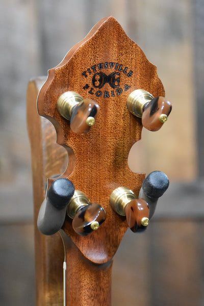 Bundle Deal - Ome Golden Hill Primrose 5-String Resonator Banjo With Case