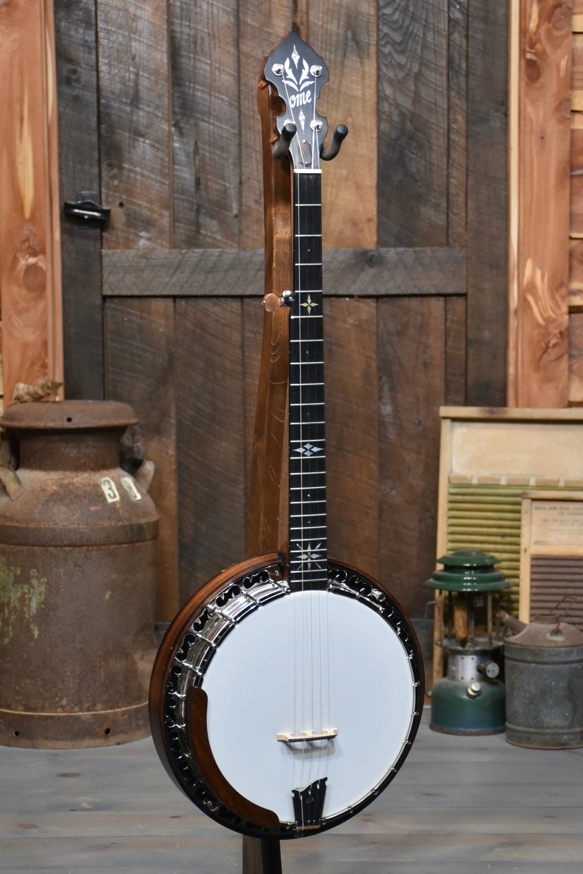 Ome North Star 5-String Resonator Banjo With Case