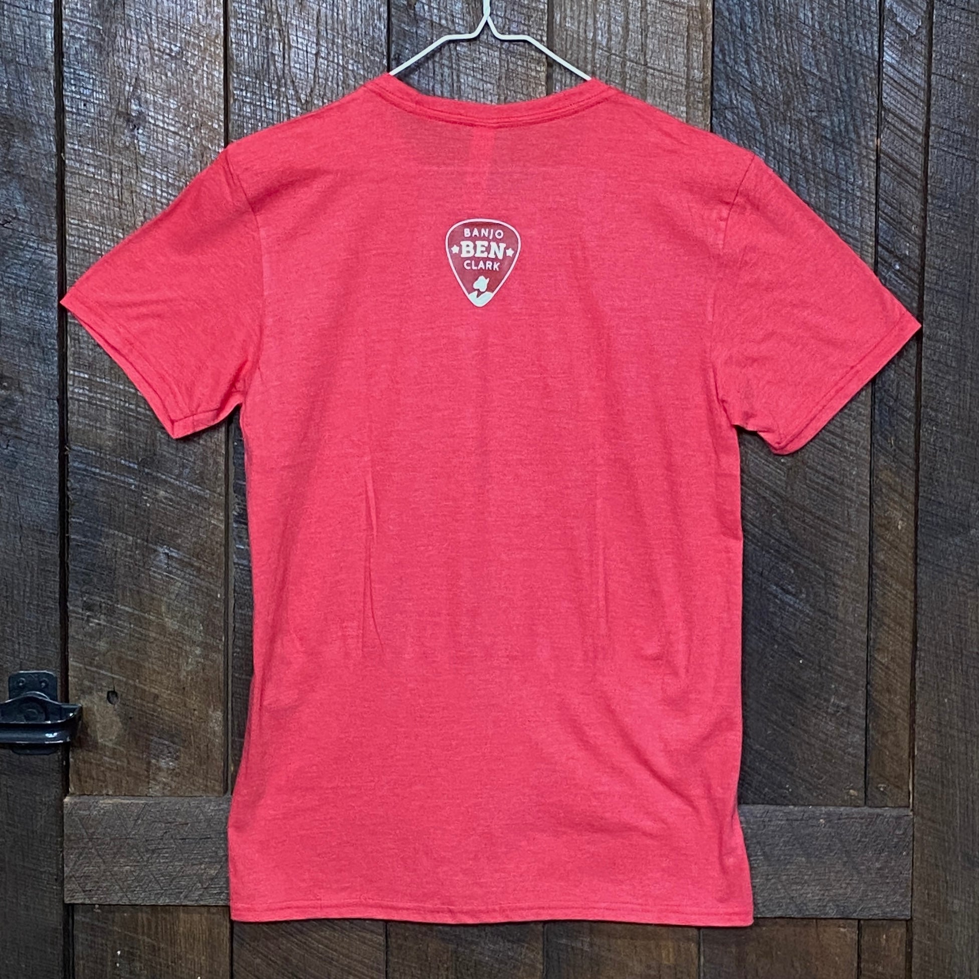 Banjo Ben PICK. T-Shirt- (Available in Gray or Red)