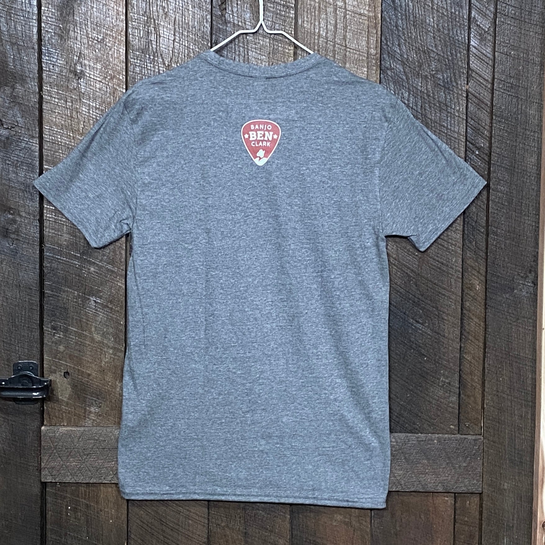 Banjo Ben PICK. T-Shirt- (Available in Gray or Red)