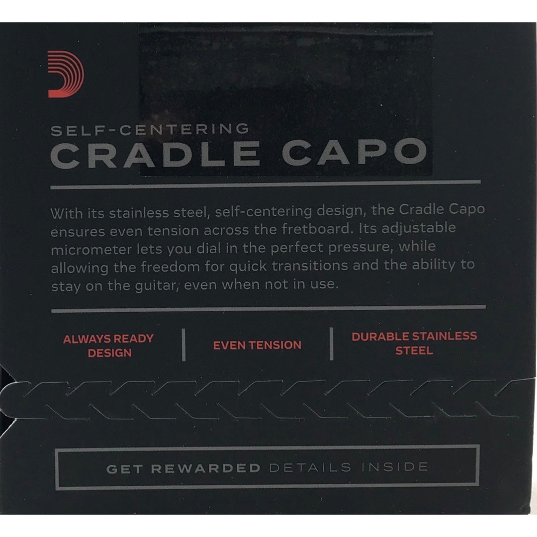 D'Addario PW-CP-18 Cradle Capo For Guitar