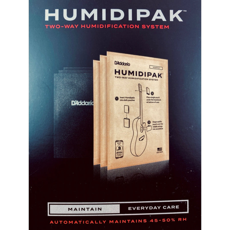 D'Addario PW-HPK-01 Humidipak Maintain Automatic Humidity Control System