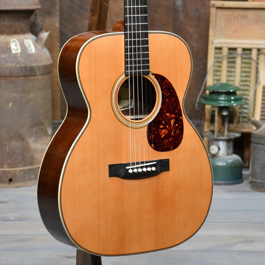 Pre-Owned Atkin Pre-War 00037 Madagascar Rosewood Acoustic Guitar With Case