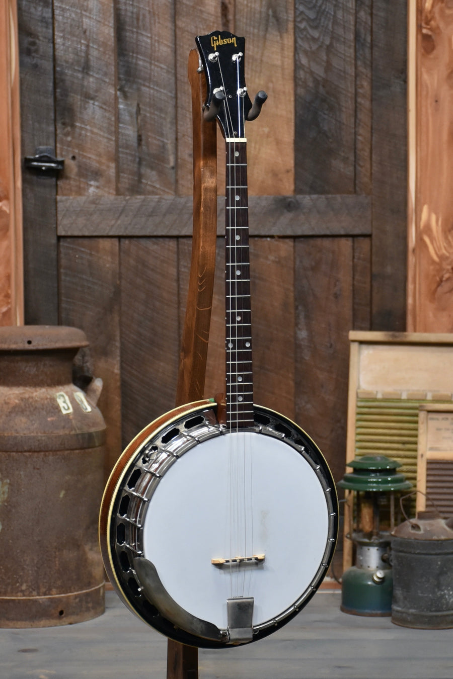 Pre-Owned Gibson 4-String Tenor Parts Banjo With Case