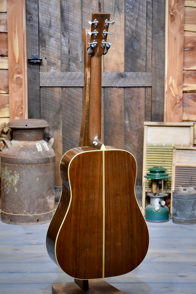 Pre-War Guitar Co Herringbone Dreadnought Guitar With Case