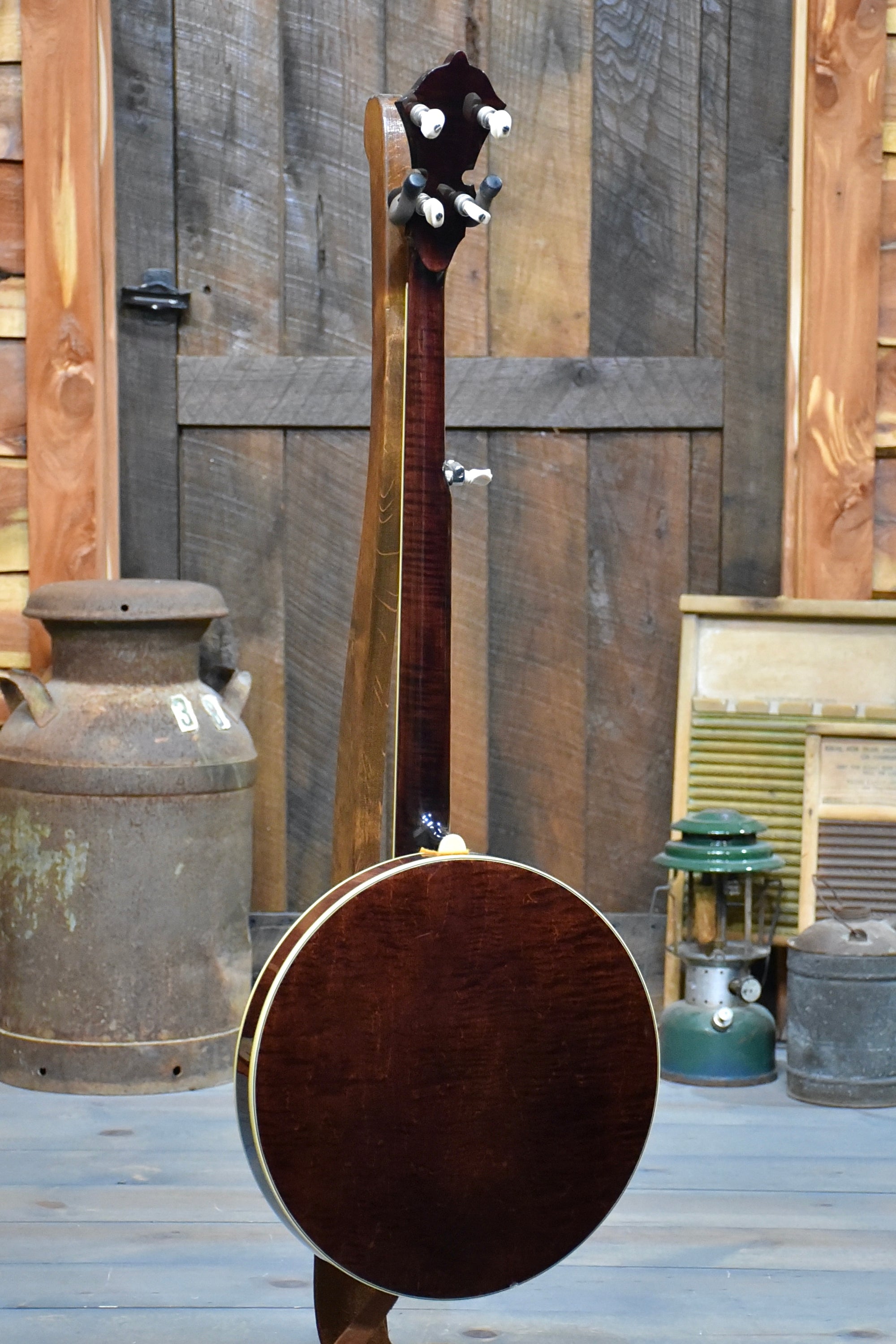 ペン侍　5点 Pre-Owned Stelling Red Fox 5-String Maple Banjo With Case