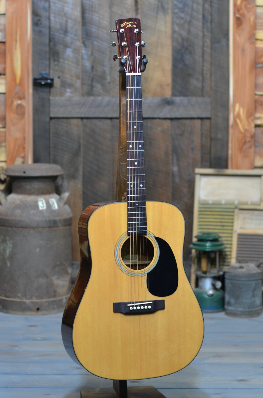 Recording King RD-318 Dreadnought Acoustic Guitar