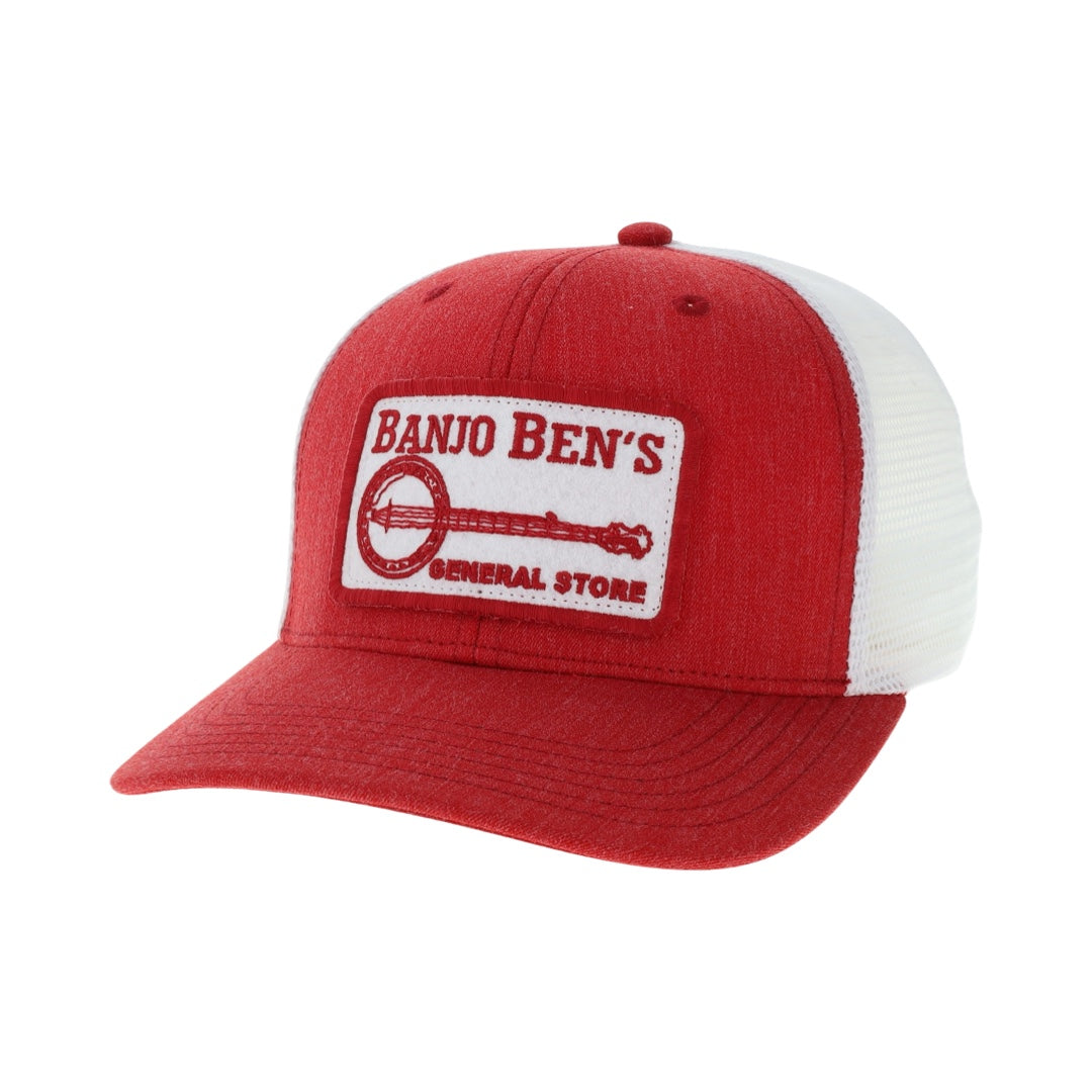 Banjo Ben's General Store Vintage Hat - Red