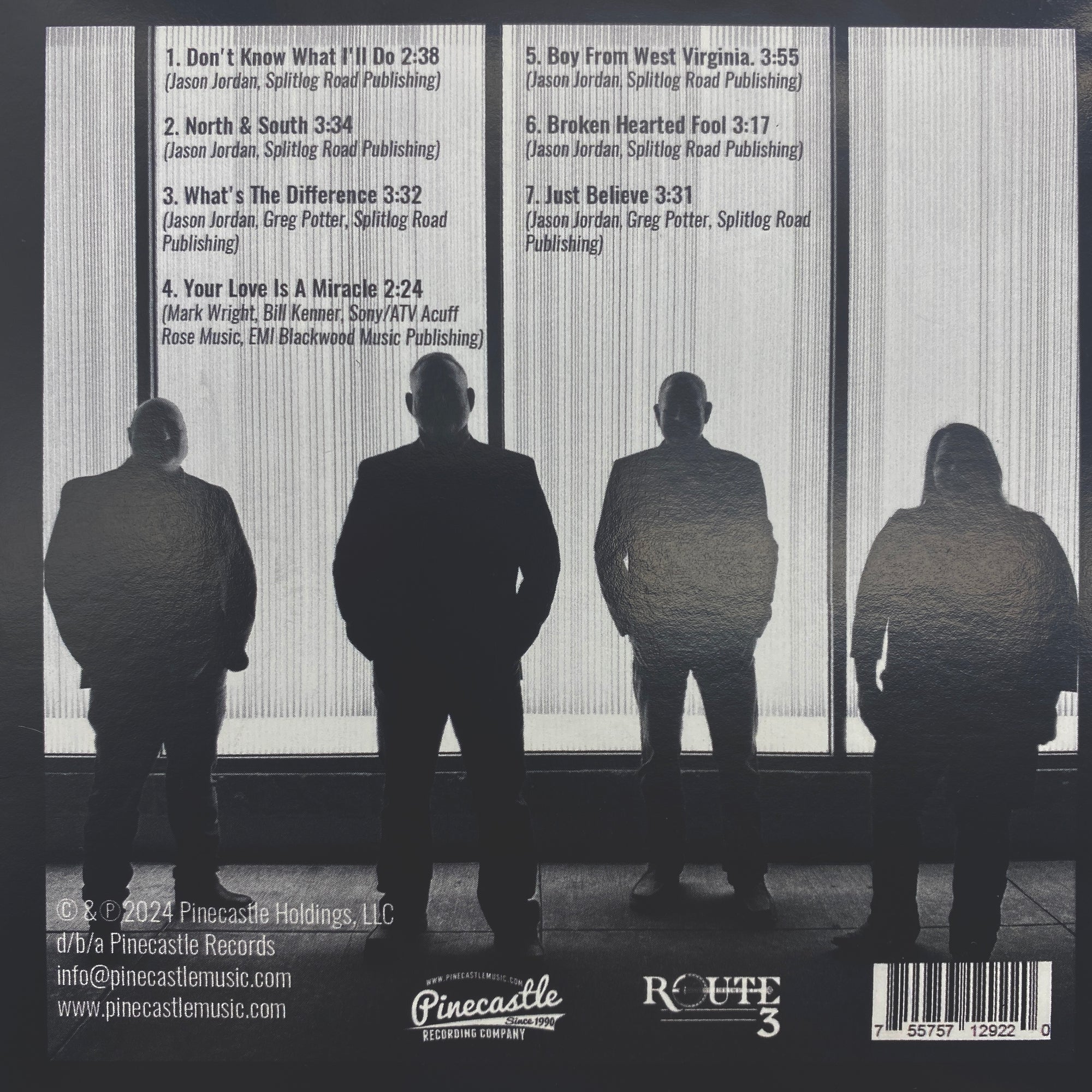 Route 3 Bluegrass CD - Just Believe