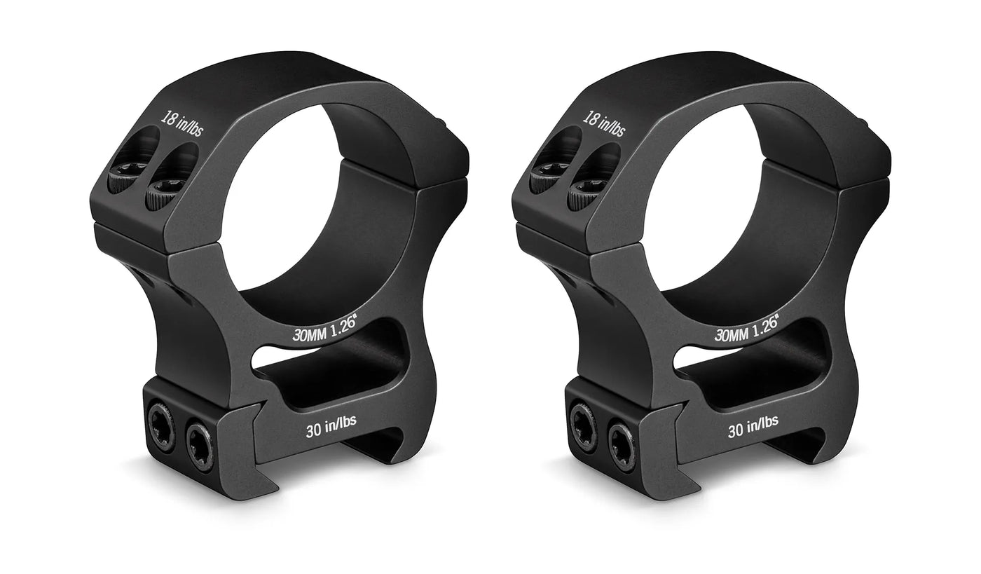 Vortex Pro Series 30mm Rings - Medium - Banjo Ben's General