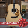 Santa Cruz Tony Rice Signature Model Dreadnought Guitar With Case