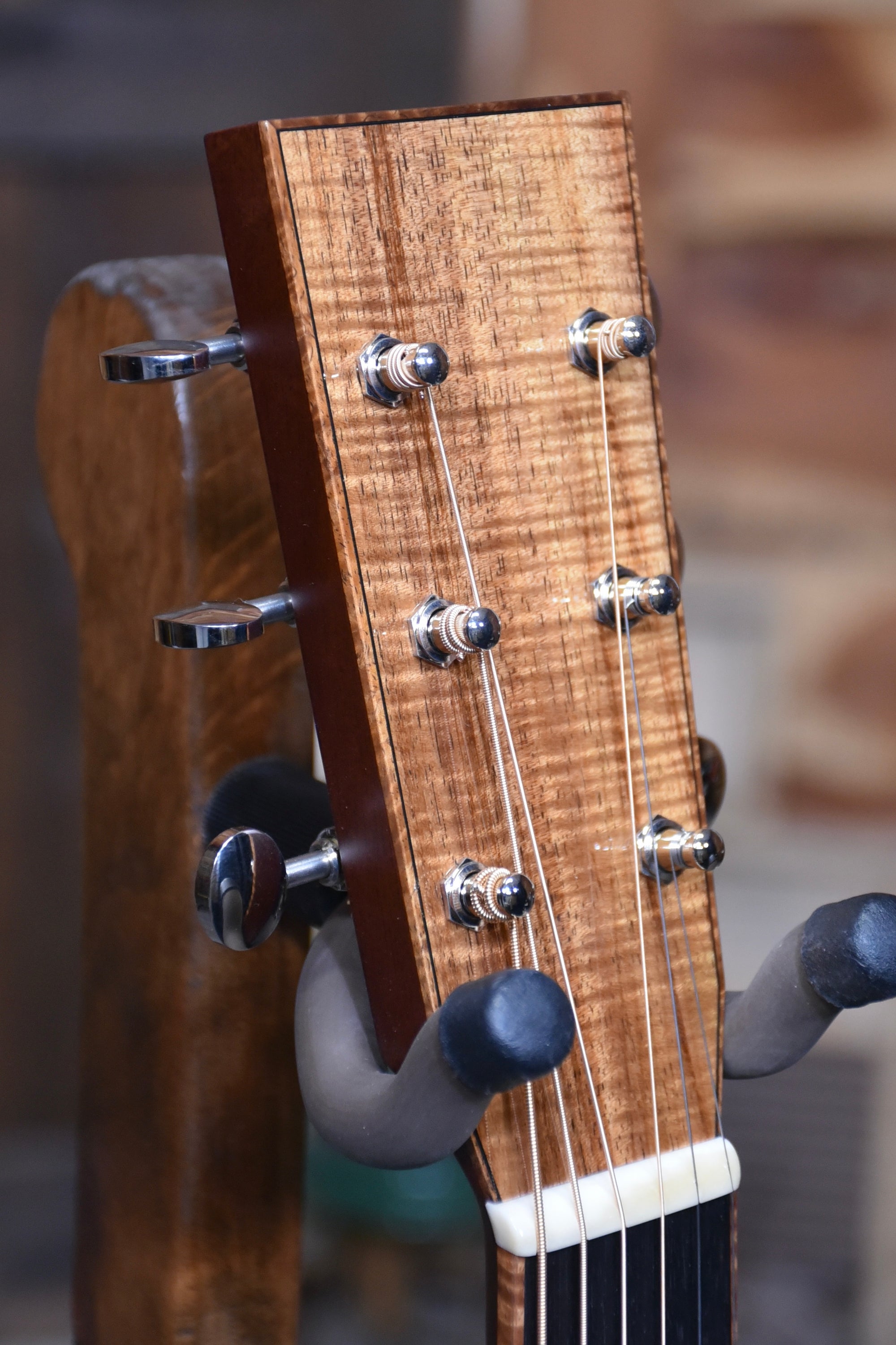 Santa Cruz D Model Highly Customized Dreadnought Guitar With Case