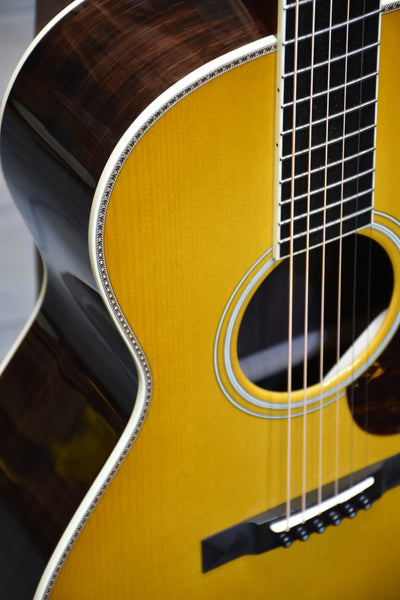 Santa Cruz H/13 Model Parlor Guitar With Case