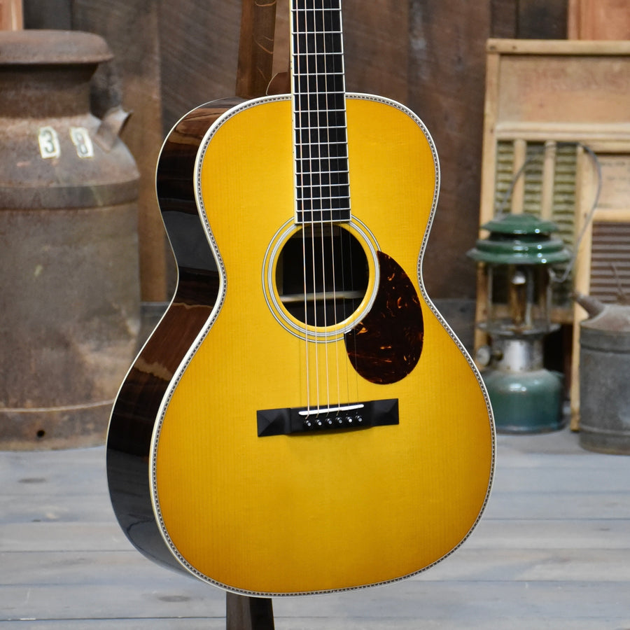 Santa Cruz H/13 Model Parlor Guitar With Case