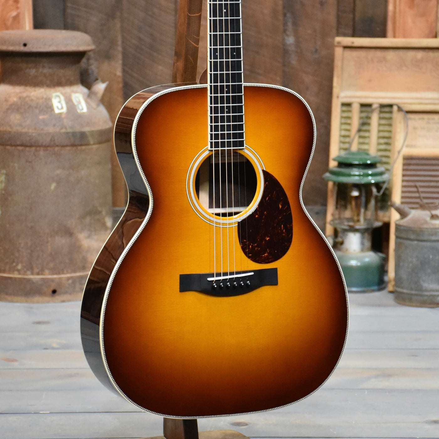 Santa Cruz OMG Grand Model Guitar With Case