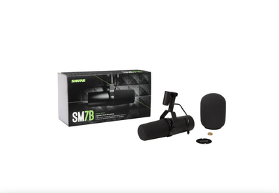 Shure SM7B Cardioid Dynamic Vocal Microphone