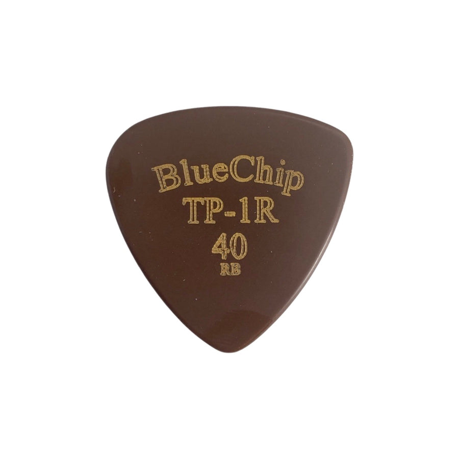 BlueChip TP40-1R Flat Pick - Round Beveled