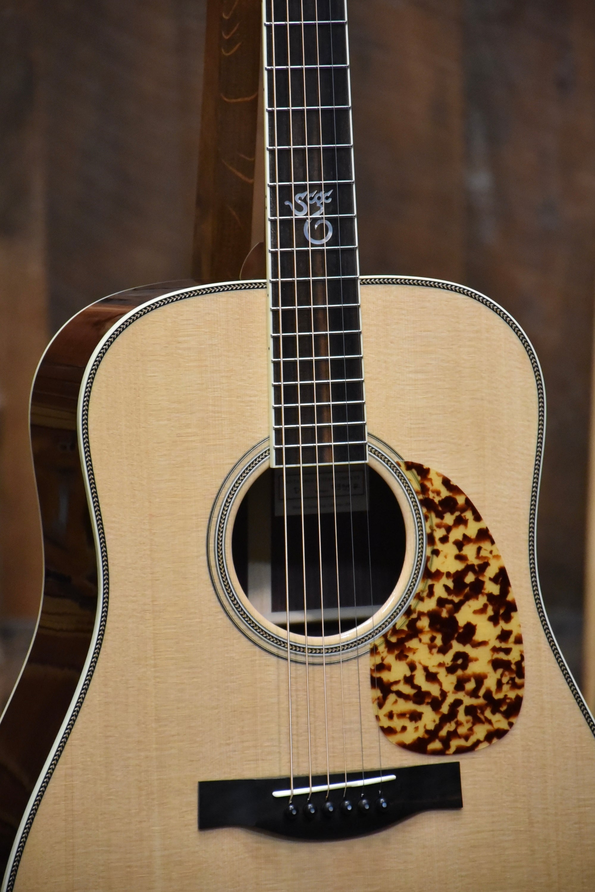 Santa Cruz Tony Rice Signature Model Dreadnought Guitar With Case