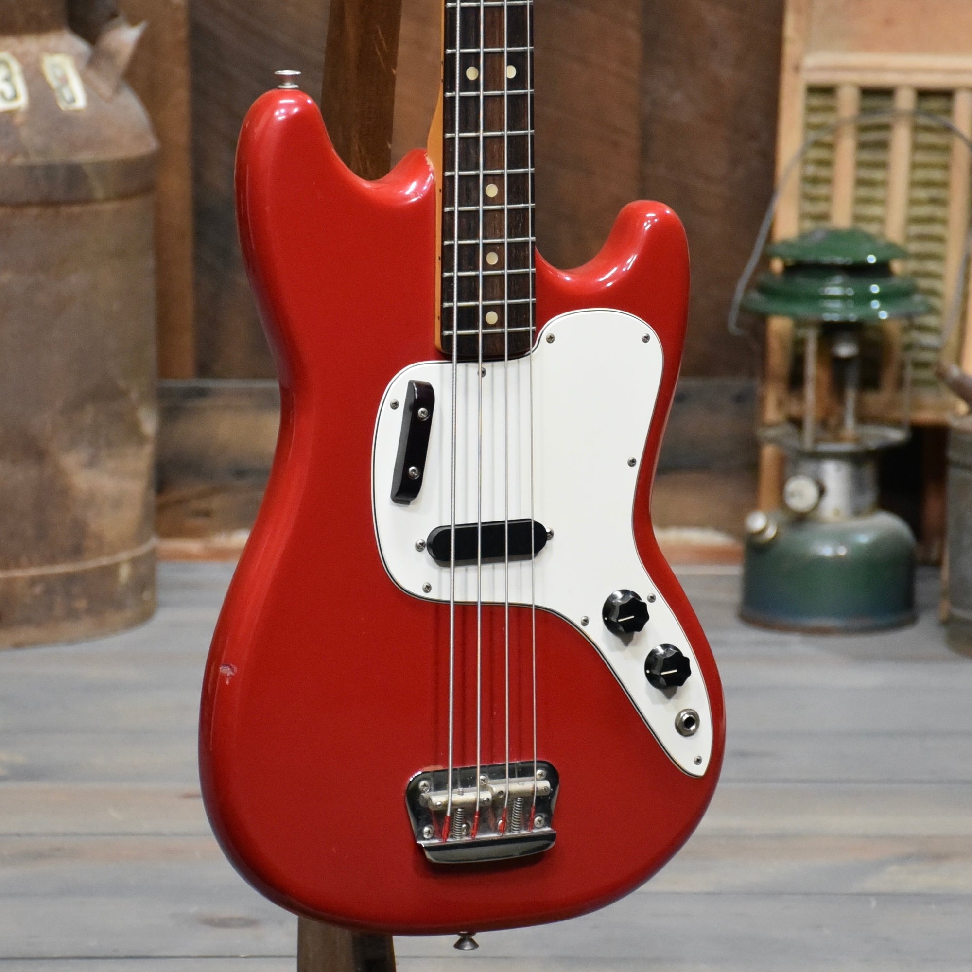 Pre-Owned Fender Music Master Bass With Case