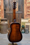 Beard Legacy E Model Squareneck Resonator Guitar With Pickup and With Case - Tobacco Sunburst