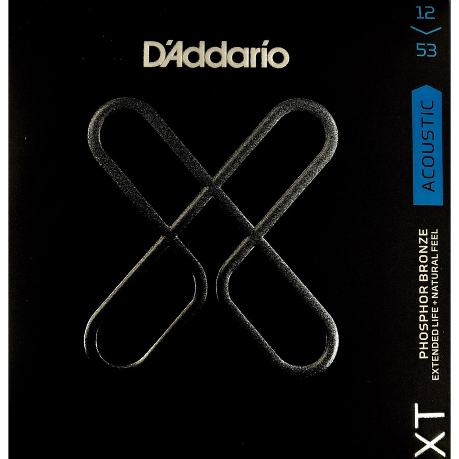 D’Addario XT Phosphor Bronze Light 12-53 Acoustic Guitar Strings