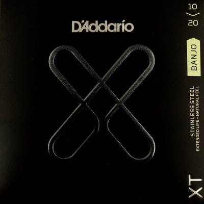 D’Addario XTJ1020 Steel Medium/ Light 10-20 Banjo Strings