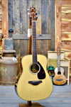 Yamaha FG830 Dreadnought Acoustic Guitar - Natural