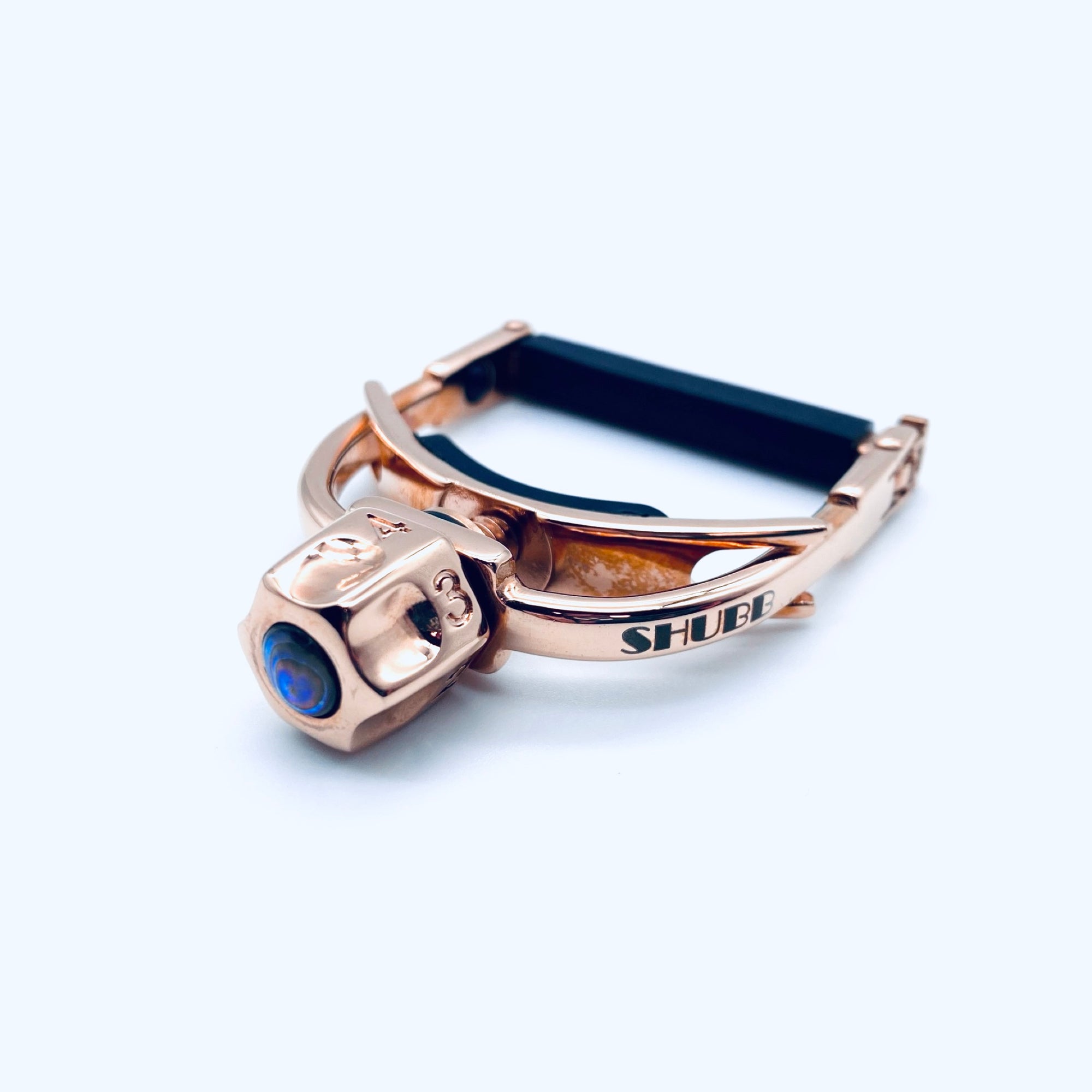 Shubb Fine Tune Capo for Banjo - Rose Gold