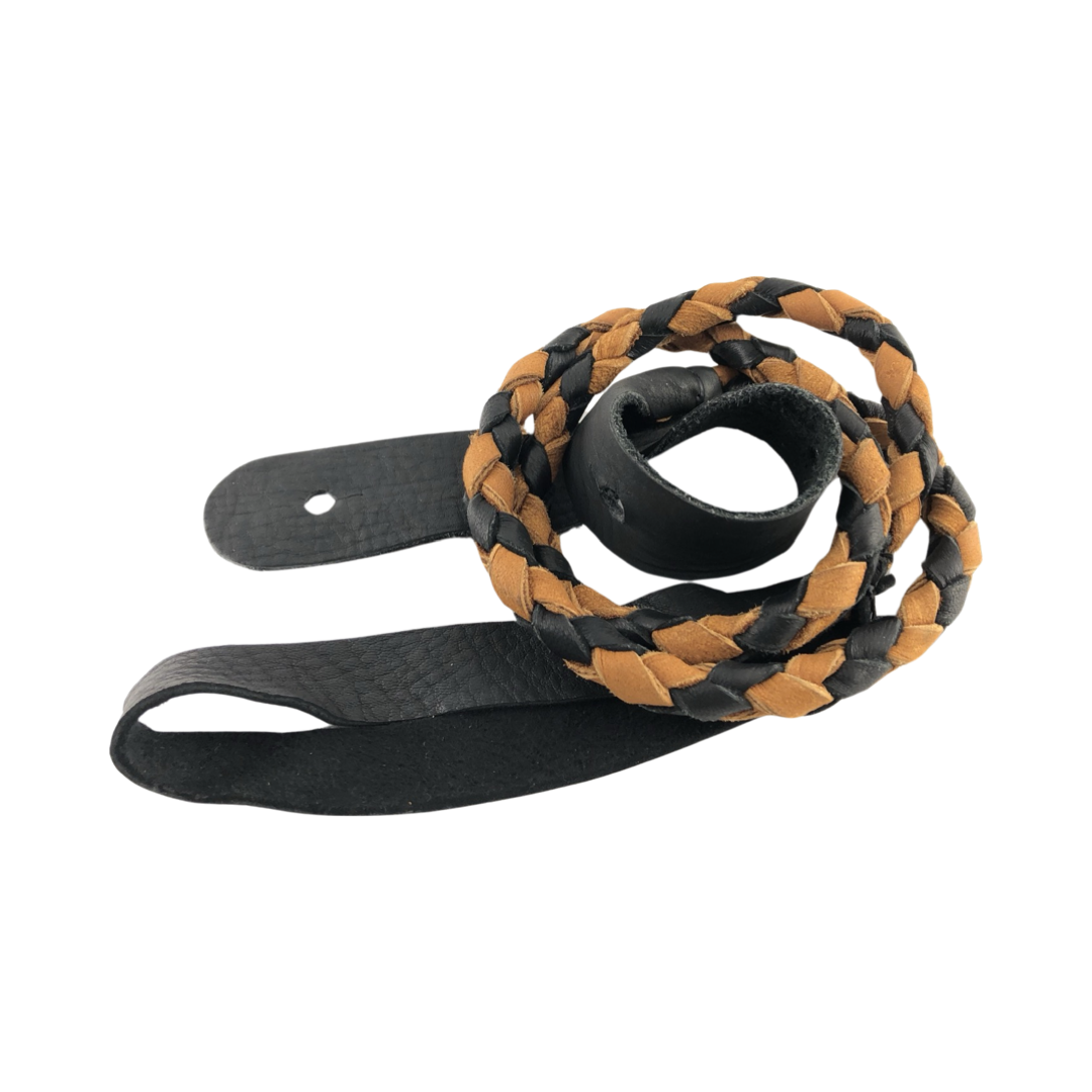 Lakota Round Braided Mandolin Strap - Banjo Ben's General Store