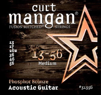 Curt Mangan Phosphor Bronze Acoustic Guitar Strings - Select Gauge