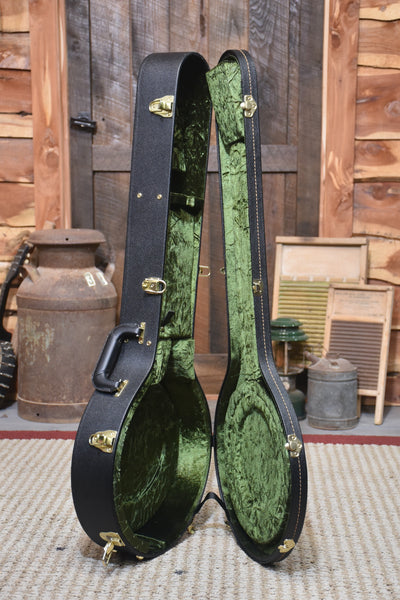 Deering Sierra Mahogany 5-String Banjo with Case