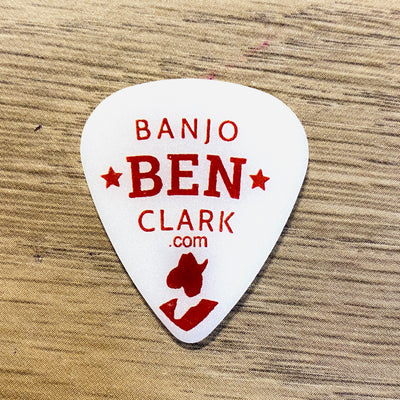 Banjo Ben Clark Logo Flatpick
