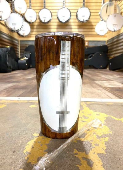 Instrument Tumbler - Banjo or Guitar (Choose size)