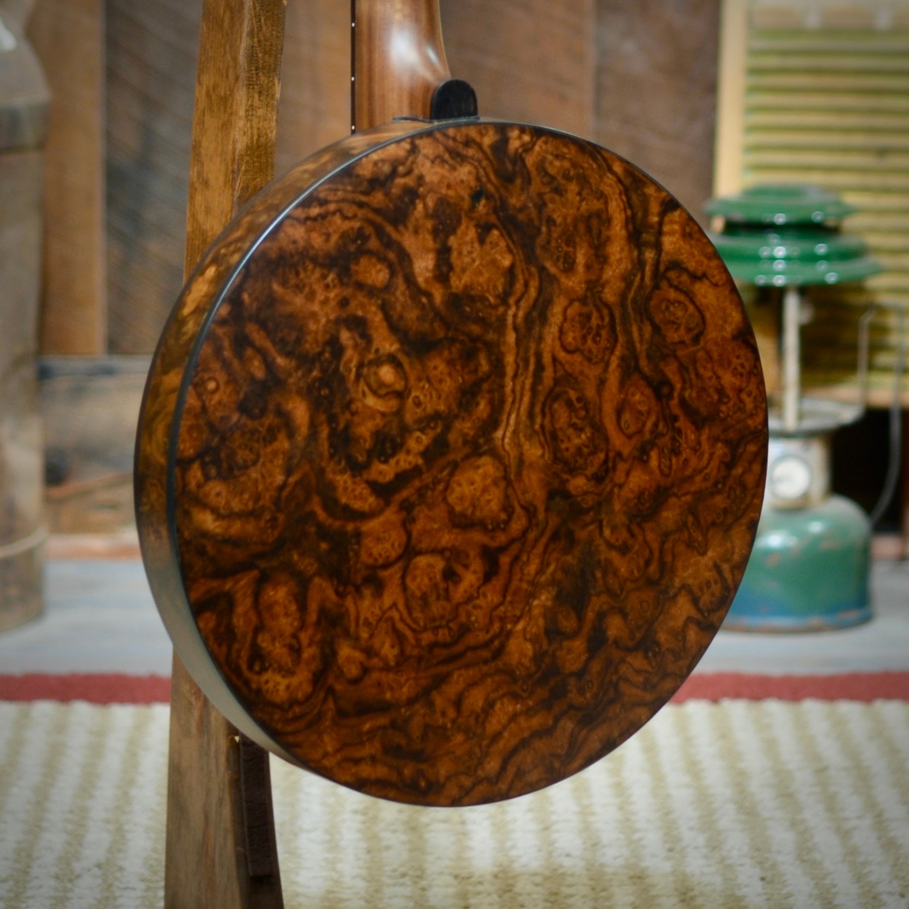 Pre-Owned Bishline Patriot Left Handed Banjo With Case