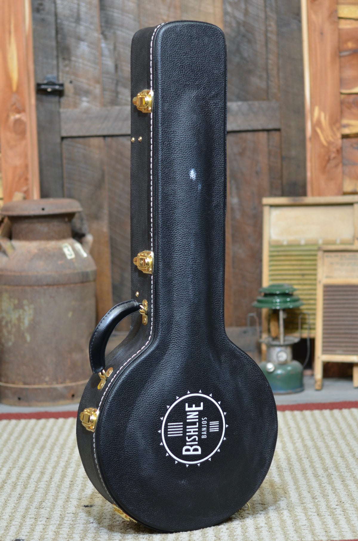 PreOwned Bishline Patriot Left Handed Banjo With Case Banjo Ben's