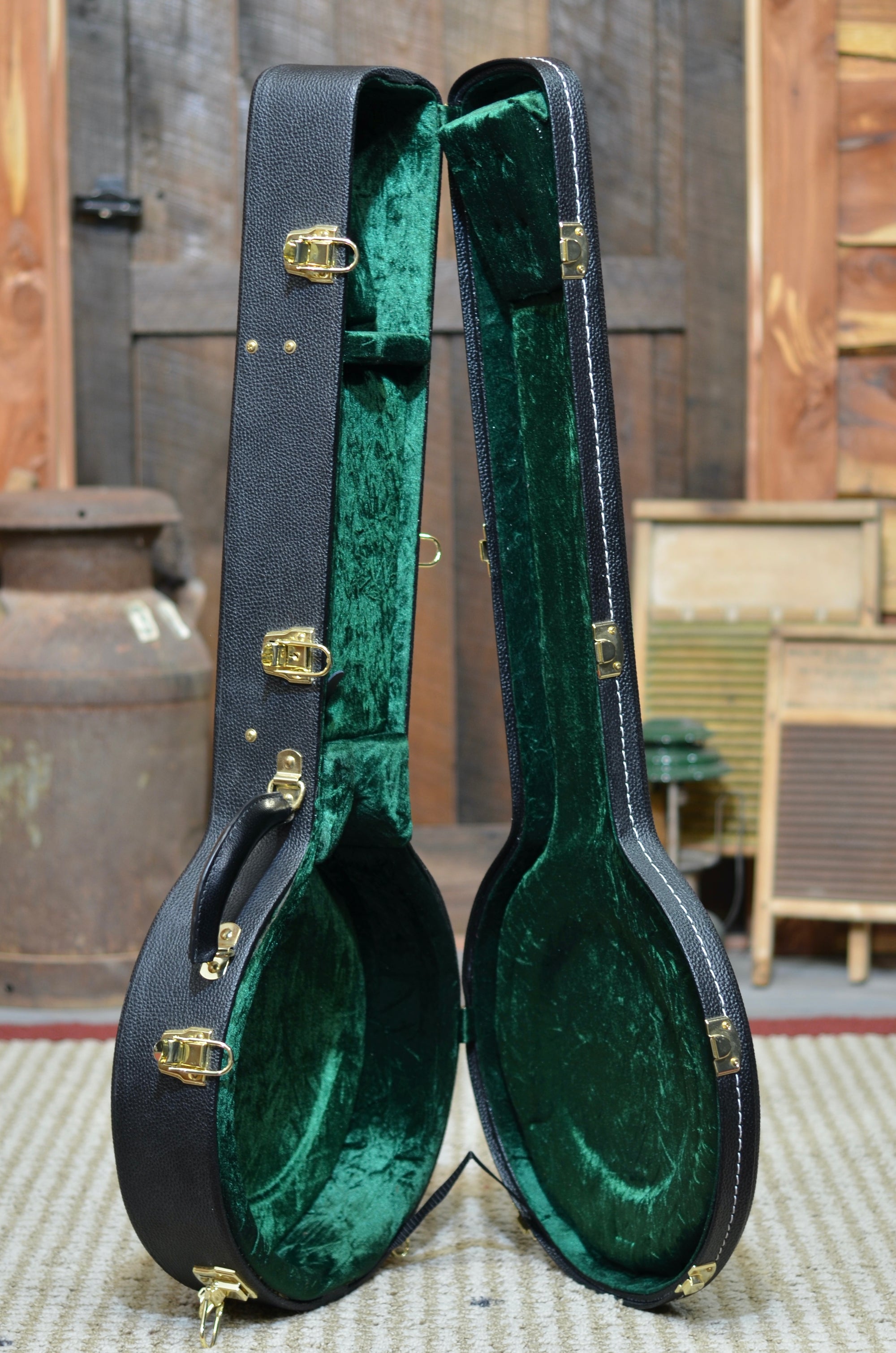 Pre-Owned Bishline Patriot Left Handed Banjo With Case