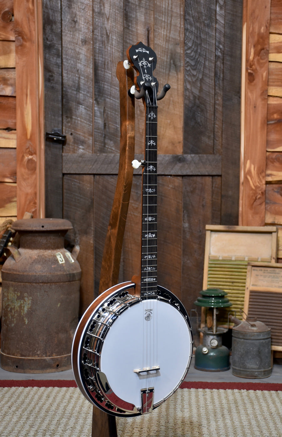 Bundle Deal - Deering Sierra Mahogany 5-String Banjo