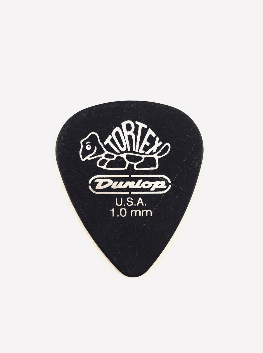 Dunlop Tortex Teardrop Pitch Black Flat Picks